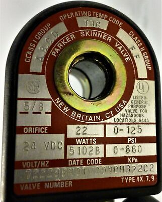 Parker 72228BN3TV00N0H322C2 Solenoid Coil