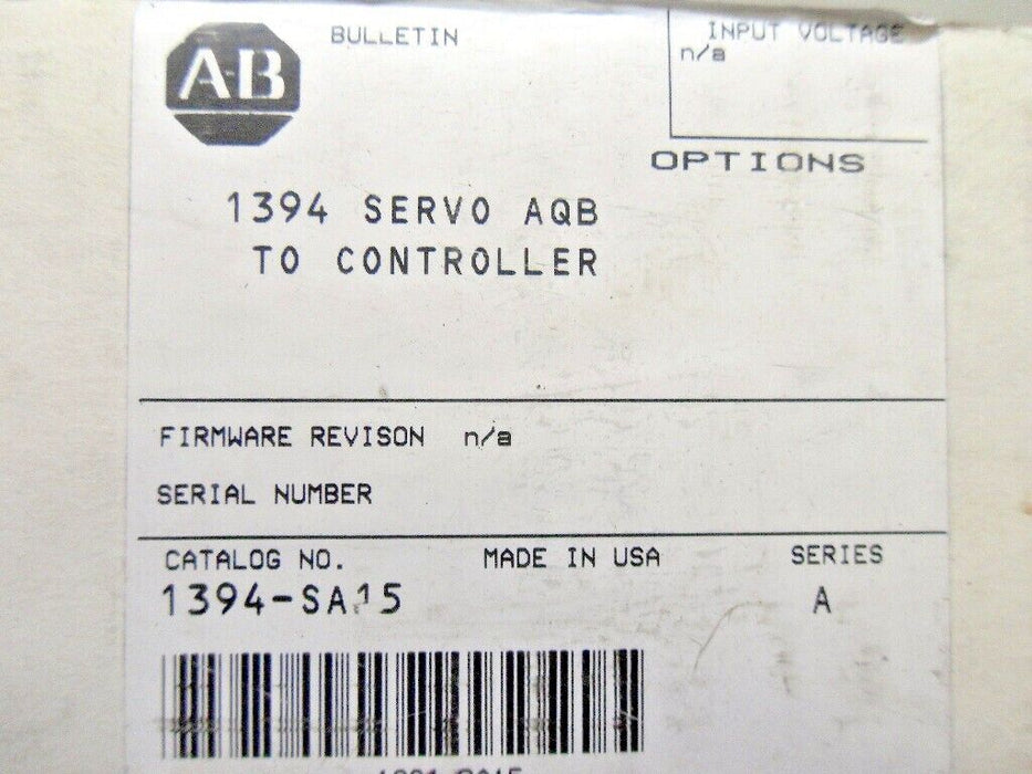 Allen-Bradley 1394-SA15 Cable