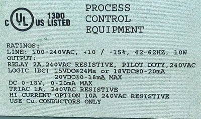 Eurotherm 2204/NS/VH/R1/R1/RF/RF/XX/XX/XXX/AU91 100-240 V AC PLC Thermostat