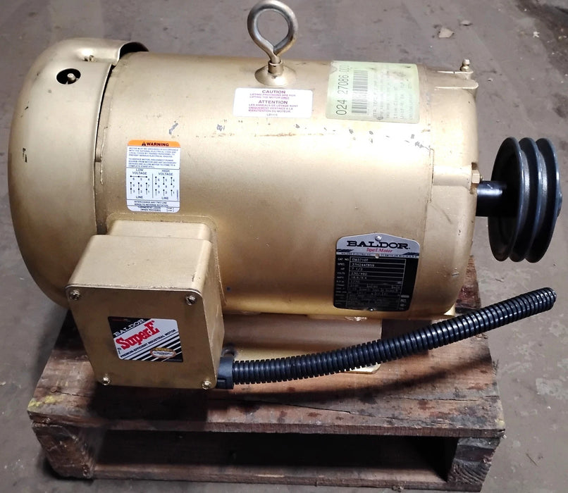 Baldor EM3710T 230/460 V 7.5 HP 1770 RPM Super-E Motor