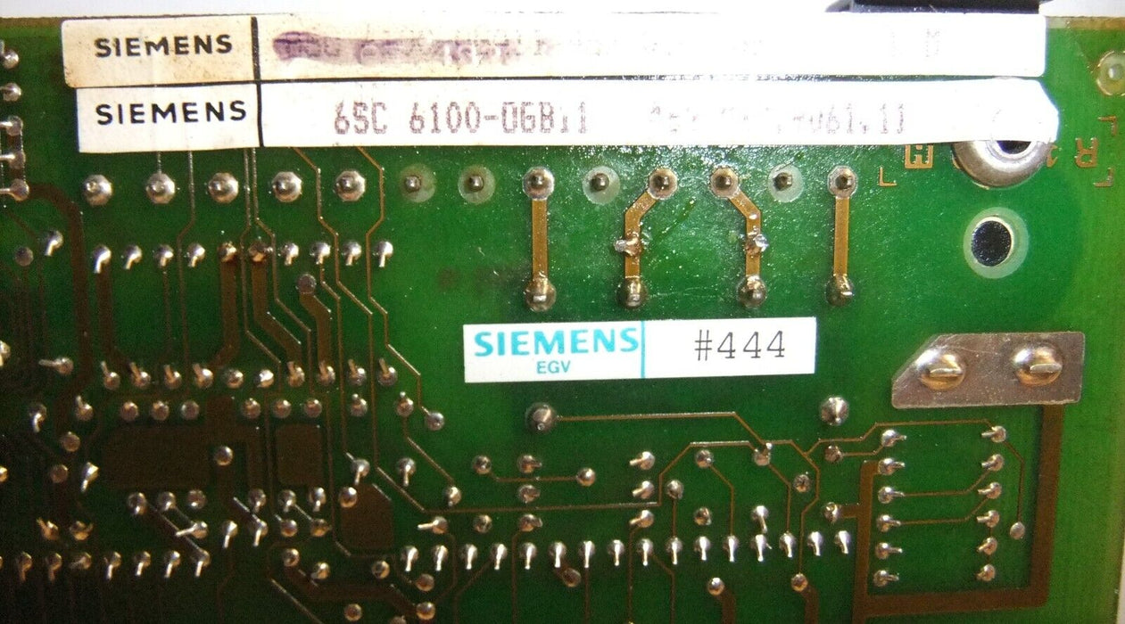 Siemens 6SC6100-0GB11 Simodrive Servo Power Supply
