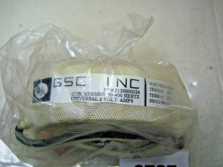 GSC Transformer 2120000026 50-400 Htz 2 Volt