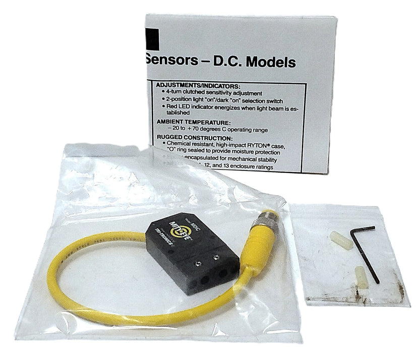Tri-Tronics MDICF4 16367 10-30 V DC Fiber Optic Photoelectric Sensor