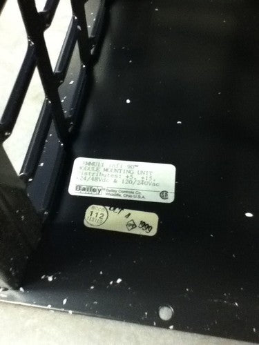 Bailey Controls IEMMU-11 12-Slot PLC Rack With 6642425-1 PC Board