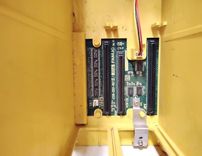 Fanuc A05B-2316-C105 3-Slot PLC Rack w/ Fans