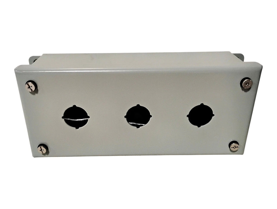 Saginaw SCE-3PBI 22mm NEMA 4/12 3-Hole Pushbutton Enclosure