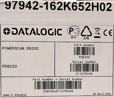 Datalogic PD8330 D8330 Powerscan 8000 Barcode Scanner