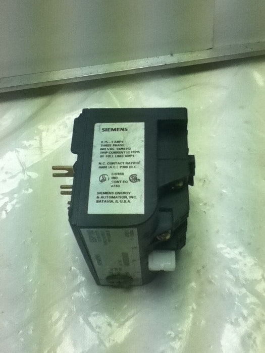 Siemens 48ASB3M20 OVERLOAD RELAY