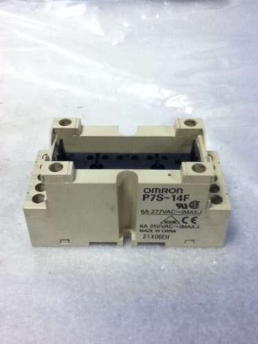 LOT OF 3 OMRON P7S-14F SOCKETS
