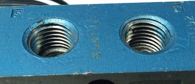 MAC Valves 821C-PM-111DA-142 110-120 AC Solenoid Valve w/ 1/4 in NPTF Ports