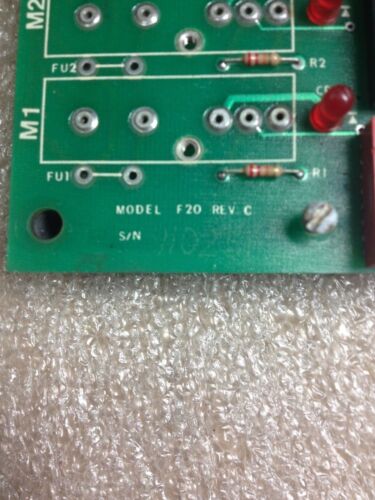 SIGMA INSTRUMENTS FML21520 MODEL F20 FRONT WHEEL DRIVE