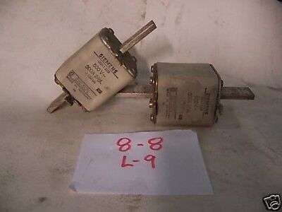 2 Siemens 3NA1328 500V 300A Fuse