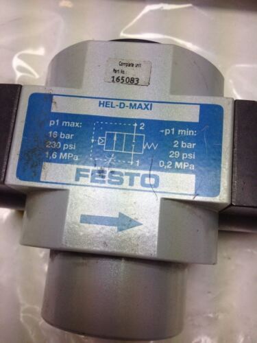 Festo HEL-D-MAXI Directional Start Valve 3-16bar