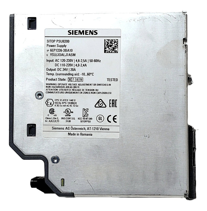 Siemens 6EP1336-3BA10 SITOP PSU8200M Power Supply
