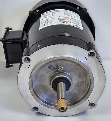 Franklin 1313007197 208-230/460 V 3.2 A 3-Phase 1 HP 3450 RPM TEFC AC Motor
