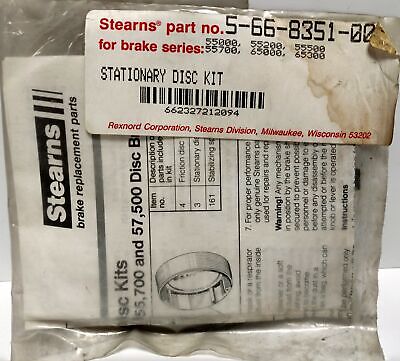 Stearns 5-66-8351-00 Stationary Disc Kit