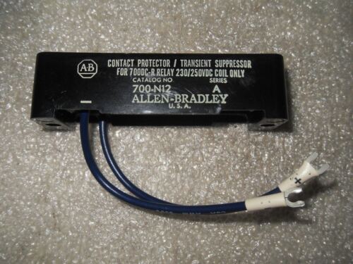 1 Allen-Bradley 700-N12 CONTACT PROTECTOR NOISE PROTECTOR