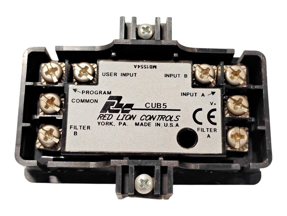 Red Lion Controls CUB50000 9-28 V DC Electronic Counter w/ 8 Digit Display