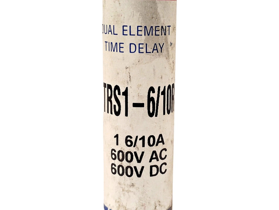 Ferraz Shawmut TRS1-6/10R 600 V AC/DC 1.6 A Current-Limiting Time-Delay Fuses