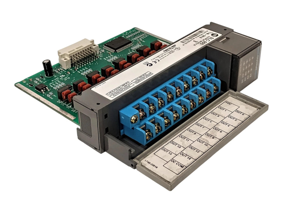 Allen-Bradley 1746-OB16 Series D 10-50 VDC Digital PLC Output Module