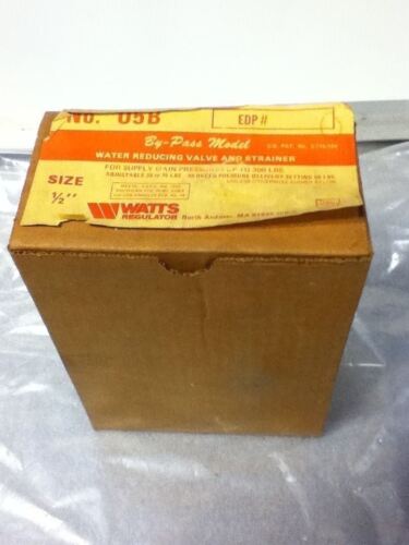 Watts U5B Regulator