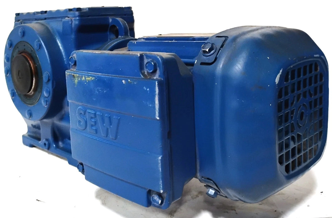 SEW Eurodrive SA57 DRS71S4 87.7653008701.0001.18.80 8.5-1700 RPM 0.5HP Gearmotor