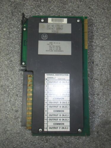 1 Allen-Bradley 1771-OY CONTACT OUTPUT MODULE
