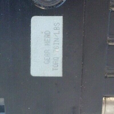 Moog G414-404 Brushless Servo w/ Thomson 32-216006-8877 Gearhead & Locking Hub