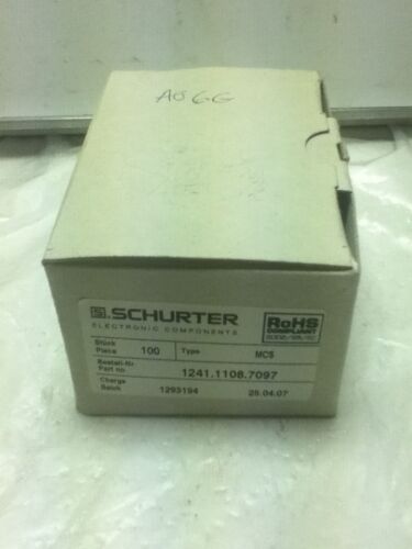 LARGE LOT OF SCHURTER 1241.1108.7097 MOUNTS