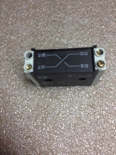 TELEMECANIQUE VZ20 AUXILIARY CONTACT 2NO