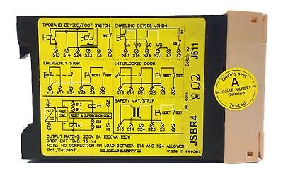 ABB Jokab Safety JSBR4-24VDC Safety Relay