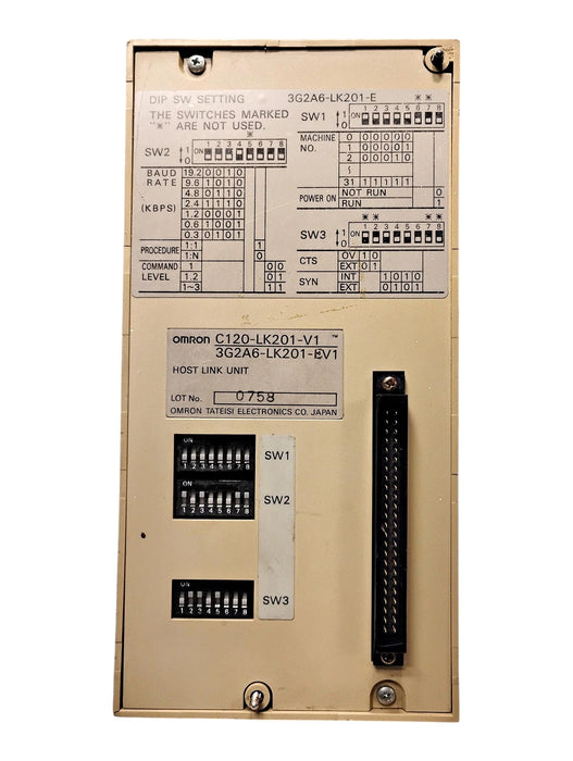 Omron C120-LK201-V1 PLC Communications Module