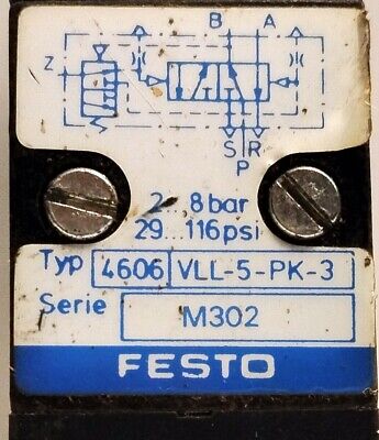 Festo VLL-5-PK-3 4606 Pneumatic Binary Reduction Valve