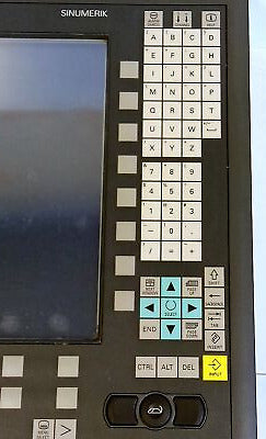 Siemens 6FC5203-0AF08-0AB0 Operator Panel w/ Thin Client Unit 6FC5312-0DA00-0AA0