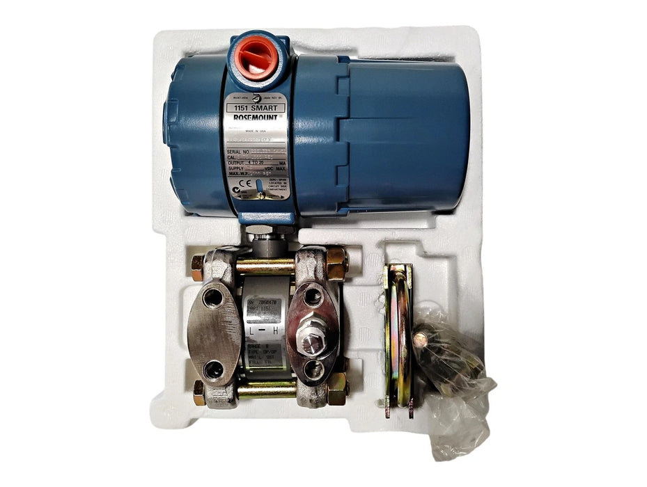 Emerson Rosemount 1151GP8S52B1M7DF 0-1000 PSI Smart Pressure Transmitter