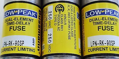 Bussmann LPN-RK-90SP LOW-PEAK 250 V 90 A Current-Limiting Time-Delay Fuse