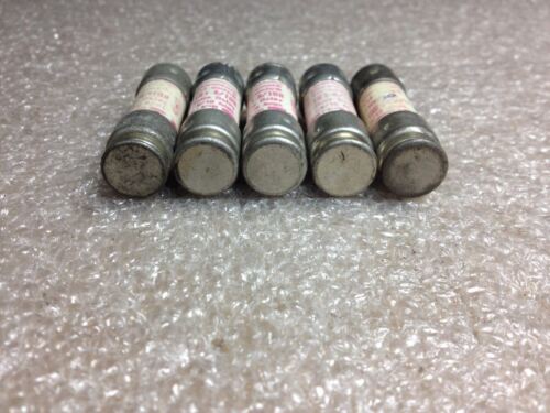 5 Gould Shawmut Tri-onic TR-6/10R Fuses