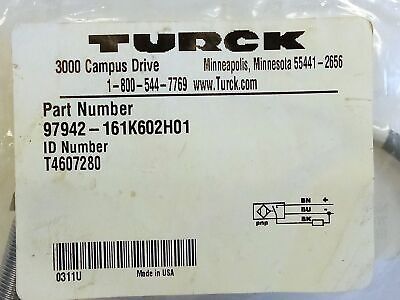 Turck 97942-161k602h01 T4607280 Proximity Sensor