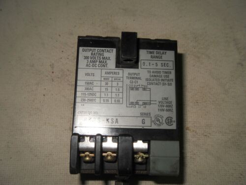 Allen-Bradley 852S-NSA Solid State Timer