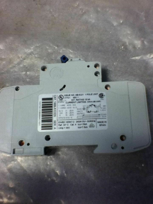 Allen-Bradley 1489-A1C020 Series A Circuit Breaker