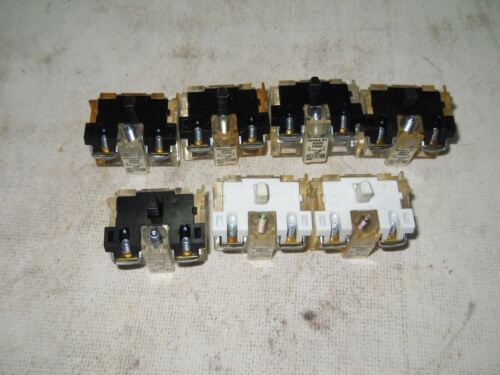 7 A600 P600 SER B1 Contact Blocks