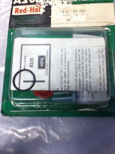 ASCO 94-692 VALVE KIT