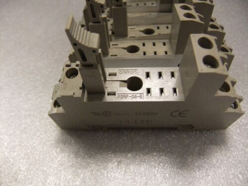 Lot of 7 Omron P2AF-08-E 8 Pin Socket Relay