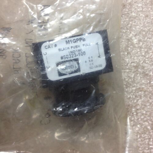 Hubbell M1GPPB Push/Pull Switch