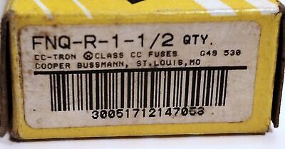 Bussmann FNQ-R-1-1/2 600 V AC 1.5 A Current-Limiting Time-Delay Fuses
