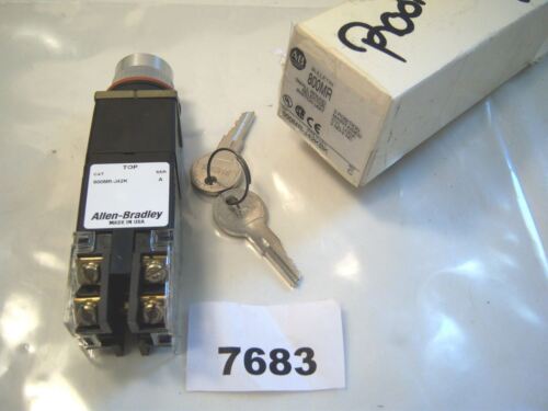 Allen-Bradley Selector Switch 800Mr-J42Kbk W Key
