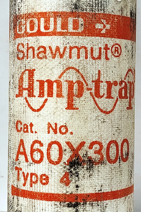 Gould Shawmut A60X300 Type 4 Form 101 600 V AC 300 A Fast-Acting Fuses