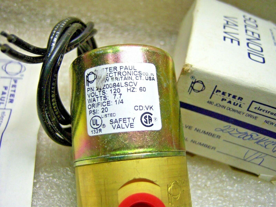 Peter Paul Electronics 22Z0084LSCV Safety Valve