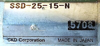 CKD SSD-25-15-N Double-Acting Compact Pneumatic Cylinder