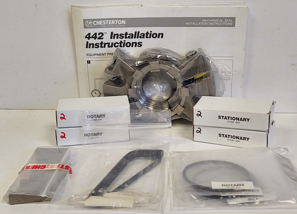 Chesterton Rebuild Kit for 442HP -14 Seal Size -14 Shaft Size 1.750 in